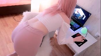 fodendo e-girl gostosa de cabelo rosa 